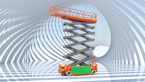 Products Info | Dingli launched 28 and 32 meters electric scissor platforms！